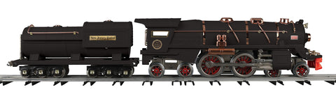 10-1349-1 - Std. Gauge Tinplate Black w/Brass 400E Std. Gauge Steam Engine w/Proto-Sound 3.0