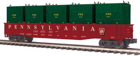 20-95677 - Pennsylvania Gondola Car w/LCL Containers - No. 348085, 348093