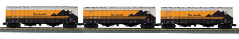 30-70148 - Denver & Rio Grande O Gauge RailKing 3-Car Airslide Hopper Car Set