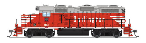 4270 bli - EMD GP20, CB&Q #910, Chinese Red, Paragon4 Sound/DC/DCC