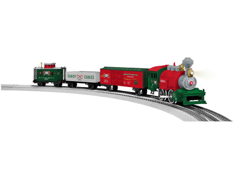 2023070 - LIONEL JUNCTION CHRISTMAS SET W/ ILLUMINATED TRACK