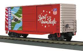 30-74924 - O Gauge Union Pacific 40’ High Cube Box Car ( Coast Guard )