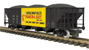 70-75075 - G GAUGE - Indianapolis Power & Light 4-Bay Hopper Car