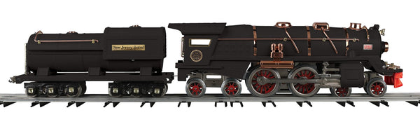 10-1349-1 - Std. Gauge Tinplate Black w/Brass 400E Std. Gauge Steam Engine w/Proto-Sound 3.0