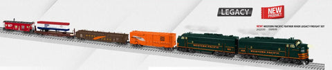 2422030 - WESTERN PACIFIC FEATHER RIVER LEGACY FREIGHT SET