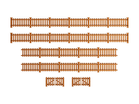 1930160 - Brown Picket Fence