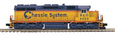 20-21754-1 - Chessie (B&O) SD-35 Diesel Engine w/Proto-Sound 3.0 (Hi-Rail Wheels)  Cab No. 4450
