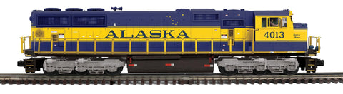 20-21949-1 - Alaska O Scale Premier SD70Mac Diesel Engine w/Proto-Sound 3.0 (Hi-Rail Wheels)