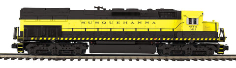 20-22119-1 - O Scale Premier Susquehanna SD40T-2 Tunnel Motor Diesel Engine w/Proto-Sound 3.0 (Hi-Rail Wheels)