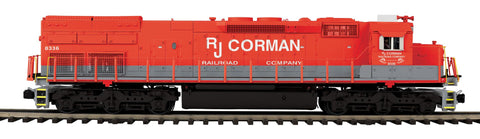 20-22124-1 - O Scale Premier RJ Corman SD40T-2 Tunnel Motor Diesel Engine w/Proto-Sound 3.0 (Hi-Rail Wheels)