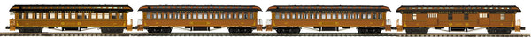 20-62099 - New York Central 4-Car 64’ Woodsided Passenger Set