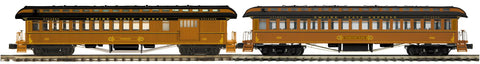 20-62100 - New York Central 2-Car 64’ Woodsided Passenger Add-On Set 20-62100