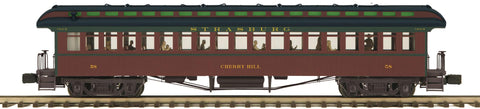 20-62104 - O Scale Premier Strasburg 64’ Woodsided Coach Car