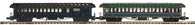 20-62106 - O Scale Premier Baltimore & Ohio 2-Car 64’ Woodsided Passenger Add-On Set