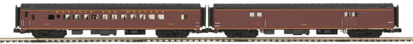 20-64266 - Norfolk & Western 2-Car 70’ Streamlined Baggage/Coach Passenger Set (Smooth Sided)