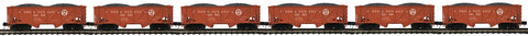20-92344 - Pennsylvania 6-Car 34’ Composite Hopper Car Set - Nos. 220831, 220849, 220865, 220893, 221015, 221019