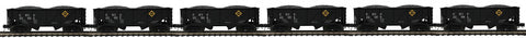 20-92347 - Erie 6-Car 34’ Composite Hopper Car Set - Nos. 22052, 22057, 22064, 22074, 22079, 22081