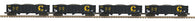 20-92359 - Chessie 4-Car 70-ton 3-Bay Hopper Set