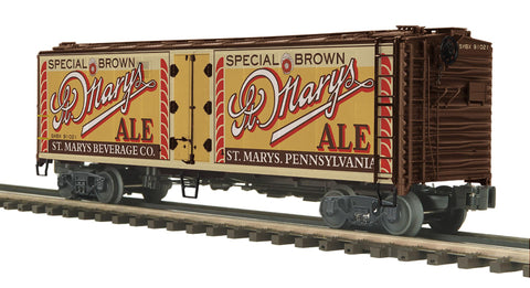 20-94838 - O Scale Premier St Mary's Ale 40’ Steel Sided Reefer Car