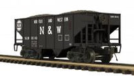 20-97393 - Norfolk & Western 2-Bay Fish Belly Hopper Car