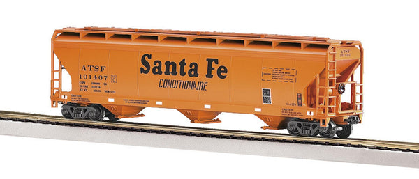 20-97425 - Santa Fe O Scale Premier 3-Bay Centerflow Hopper