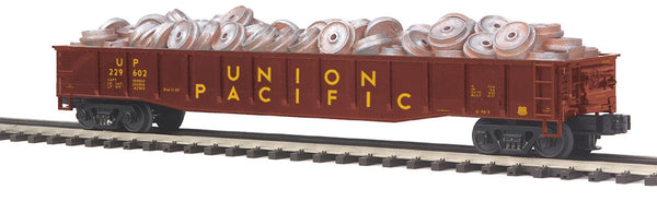 20-98079 - Union Pacific O Scale Premier Gondola Car w/Wheel Scrap Load