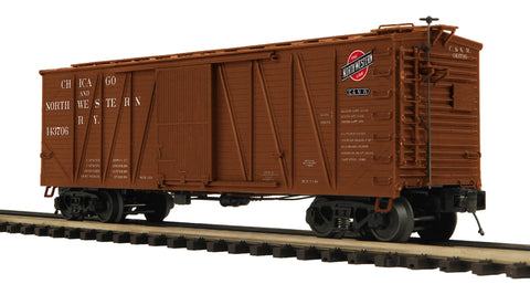 20-99452 - Chicago & North Western O Scale Premier 40’ USRA Single Sheathed Box Car
