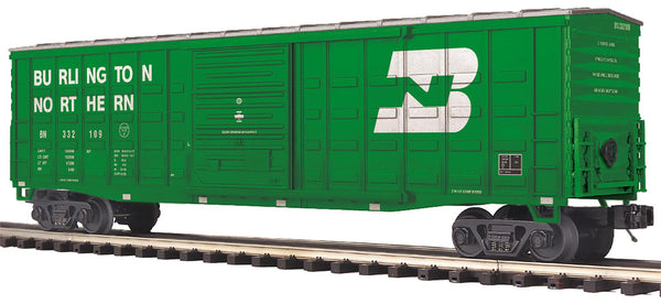 20-99480 - Burlington Northern 50’ Waffle Box Car - O Scale Premier