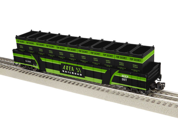 2426250 - AREA 51 PS-5 GONDOLA #X51-2650N - WITH COKE CONTAINERS