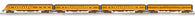 2427520 - UNION PACIFIC 18" ALUMINUM PASSENGER CAR 4-PACK