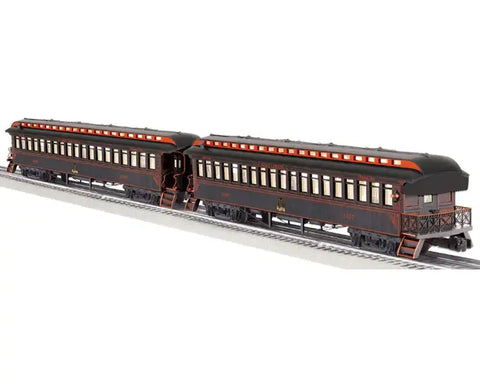 2427670 - Halloween Wood Passenger Car 2-Pack C
