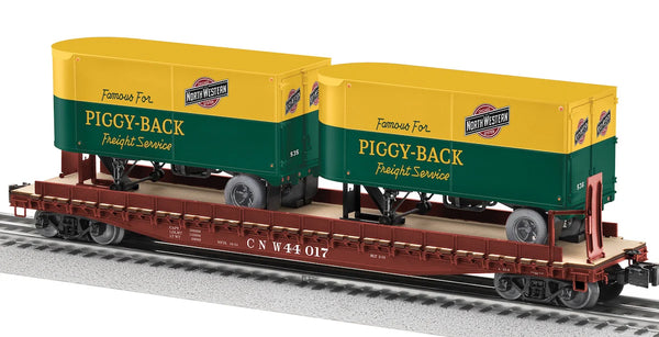 2526370 - Chicago Northwestern TOFC # w/2 trailers #44017