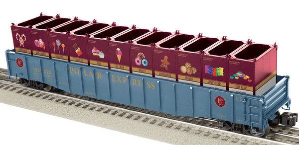 2526580 - The Polar Express PS-5 Gondola w/cannisters #122525