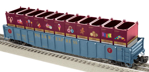 2526580 - The Polar Express PS-5 Gondola w/cannisters #122525