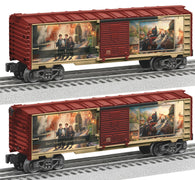2528540 - Thomas Kinkade Studios - Harry Potter Hogwarts Express Boxcar