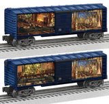 2528550 - Thomas Kinkade Studios - Harry Potter Great Hall Boxcar