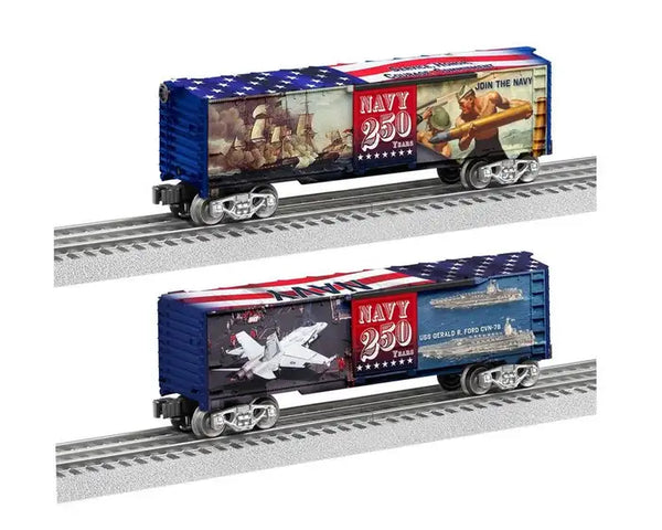 2538160 - US NAVY 250th Anniversary Boxcar