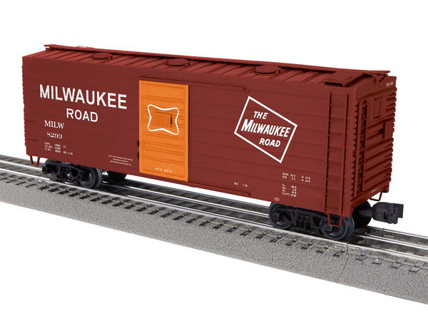 2542042 - Milwaukee Road Rib-side Boxcar w/ roof hatches #8293