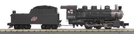 30-1845-1 - Chicago North Western 0-6-0 Imperial USRA Steam Switcher w/Proto-Sound 3.0 (Square Tender)