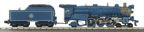 30-1879-1 - Jersey Central O Gauge RailKing 4-6-2 Imperial P47 Pacific Steam Engine w/Proto-Sound 3.0