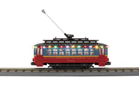 30-5255 - O Gauge RailKing North Pole Bump-n-Go Trolley With LED Lights