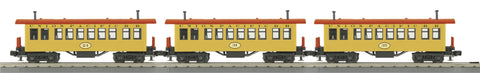 30-6457 - O Gauge RailKing Union Pacific 3-Car Overton Passenger Coach Set