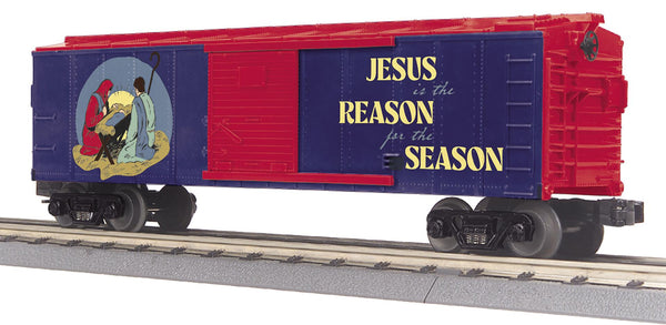 30-71235 - O Gauge RailKing Christmas Box Car