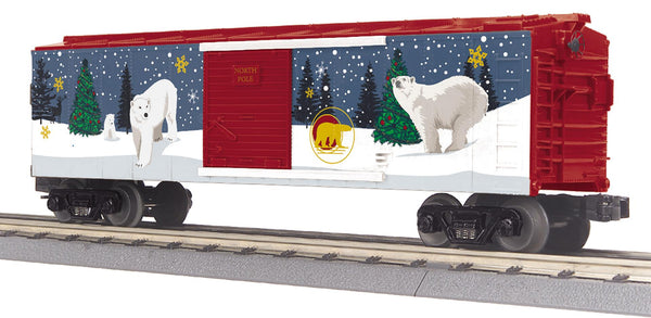 30-71237 - O Gauge RailKing North Pole Box Car