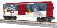 30-71238 - O Gauge RailKing North Pole Box Car w/Blinking LEDs