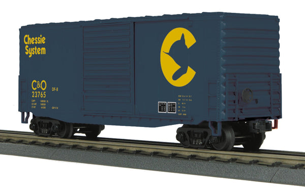30-74815 - Chessie O Gauge RailKing 40' High Cube Box Car