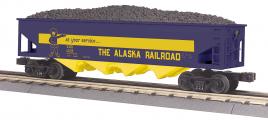 30-75642 - 4-Bay Hopper Car - Alaska Car No. 14219