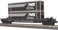 30-76906 - Norfolk Southern Husky Stack Car - No. 59736