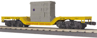 30-76934 - Union Pacific O Gauge RailKing Dep. Center Flat Car w/Transformer Load