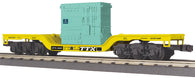 30-76935 - TTX O Gauge RailKing Dep. Center Flat Car w/Transformer Load